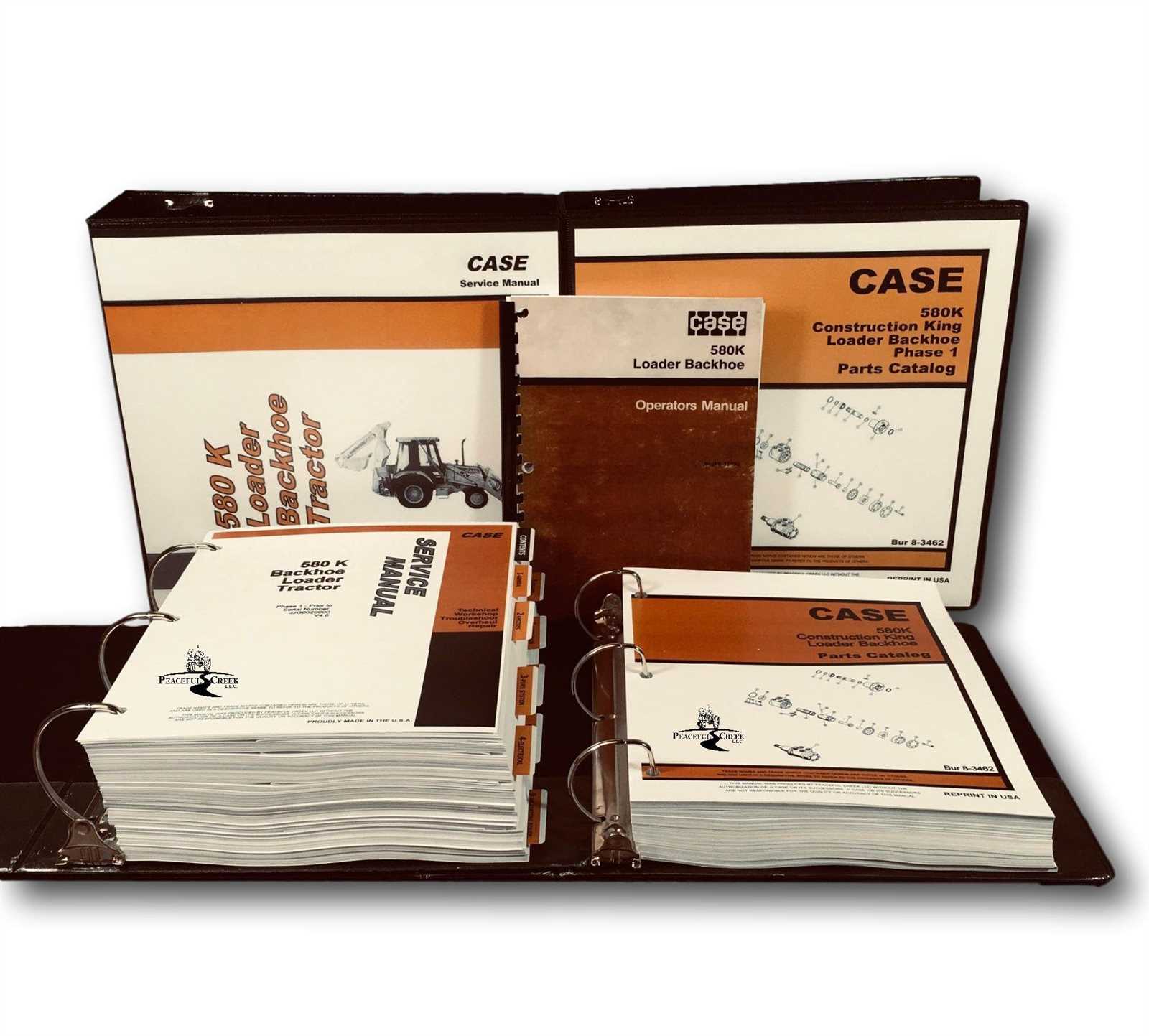 case 580 backhoe repair manual