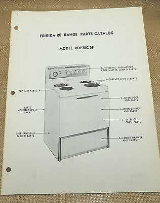 frigidaire gas range repair manual