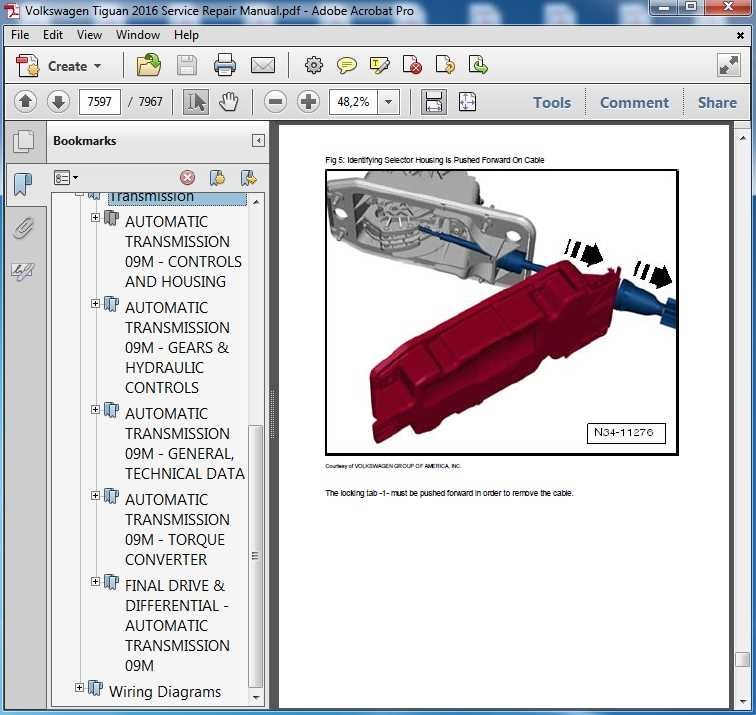 volkswagen tiguan repair manual