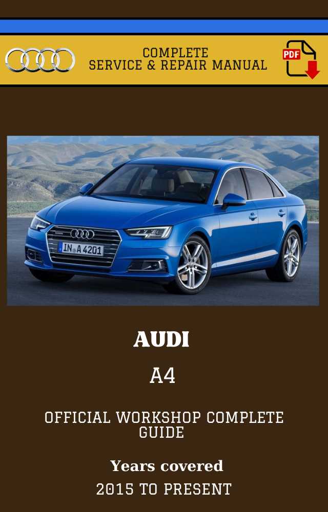 audi repair service manual