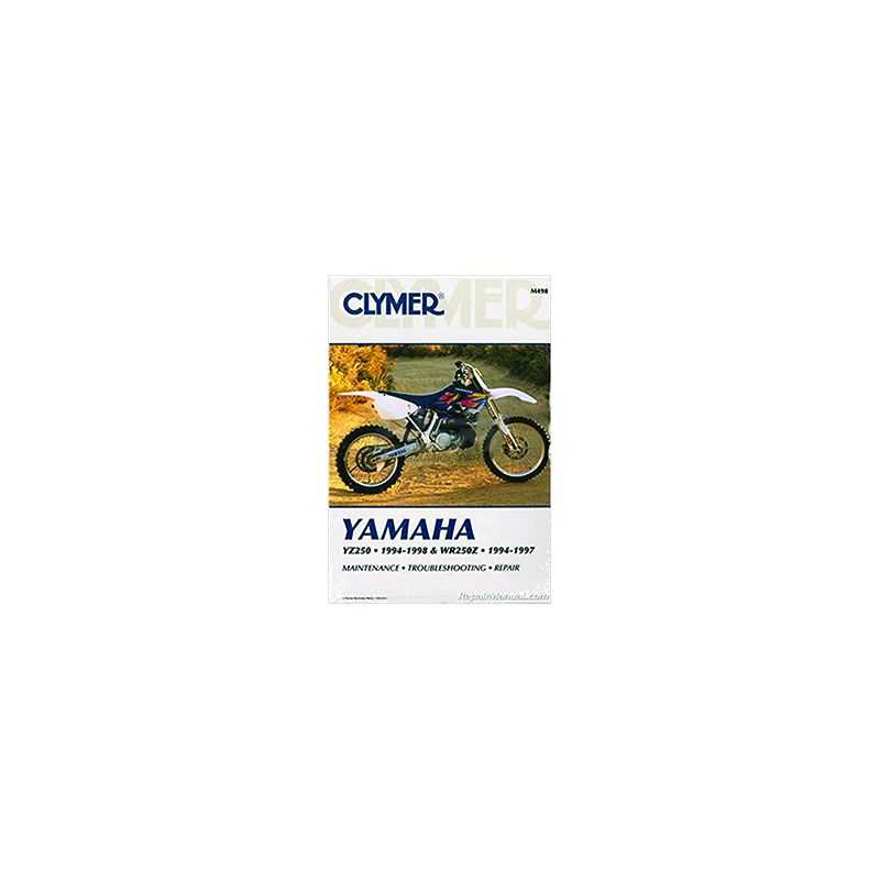 2001 yz250 repair manual