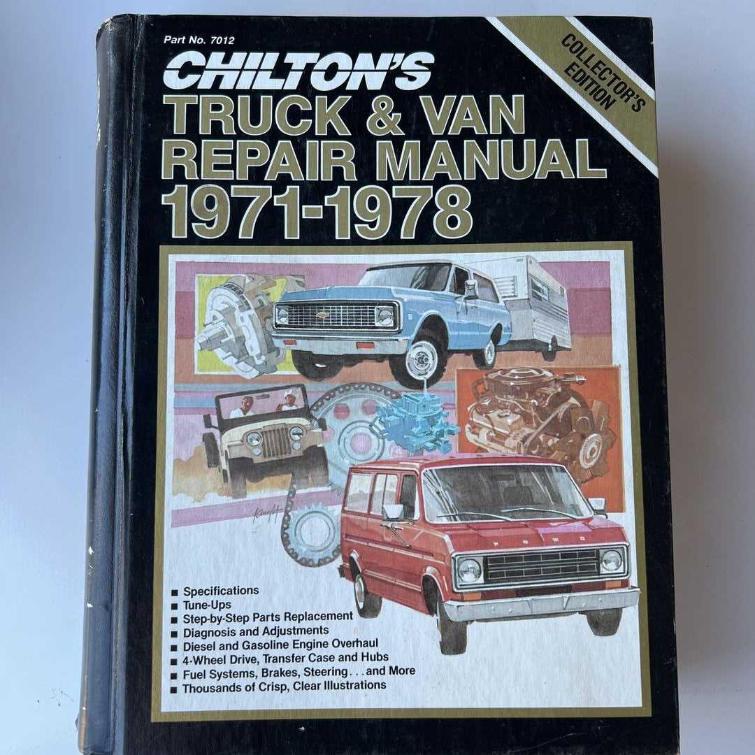 chilton truck repair manuals