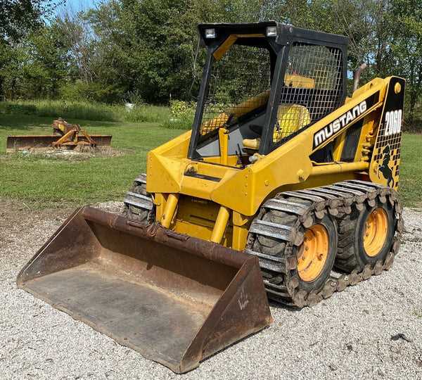 mustang skid steer repair manual