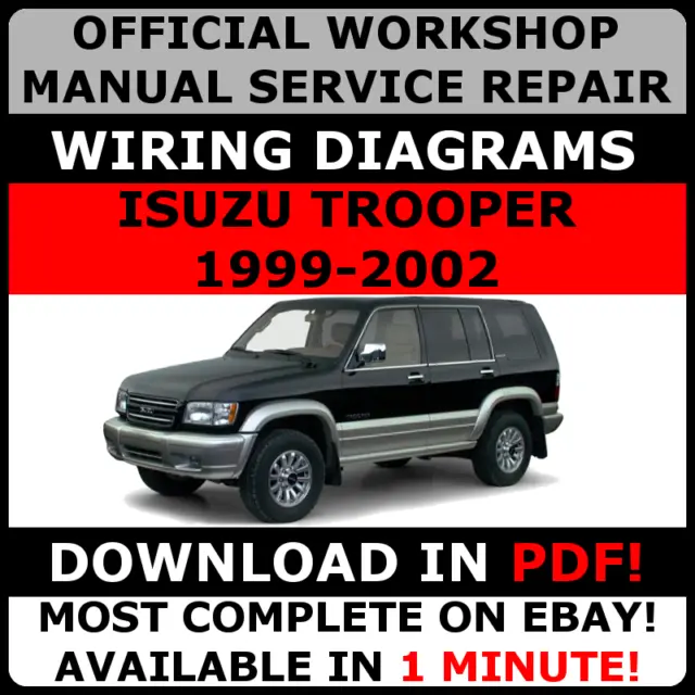 1996 isuzu trooper repair manual