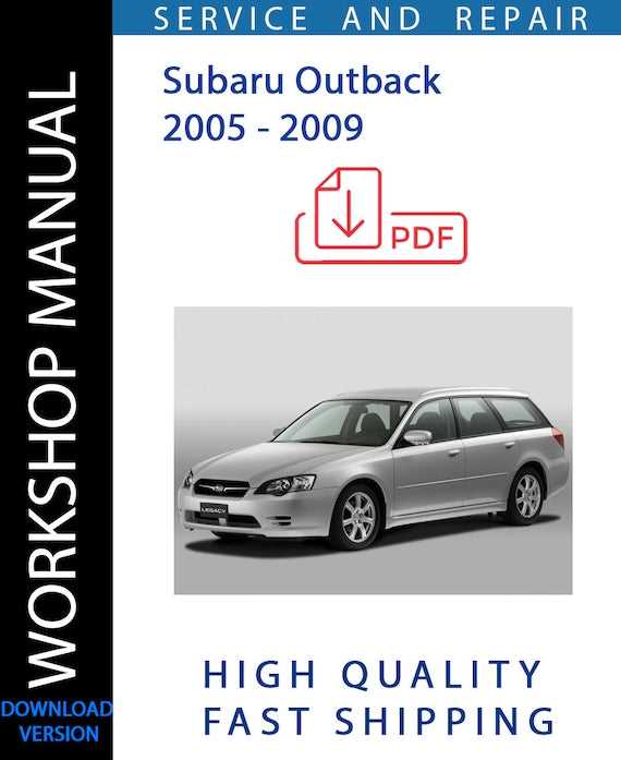 2004 subaru outback repair manual