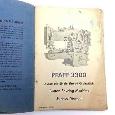 industrial sewing machine repair manual