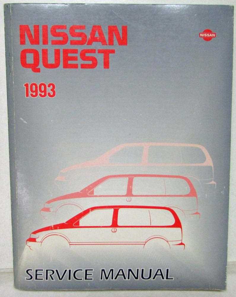 nissan quest repair manual