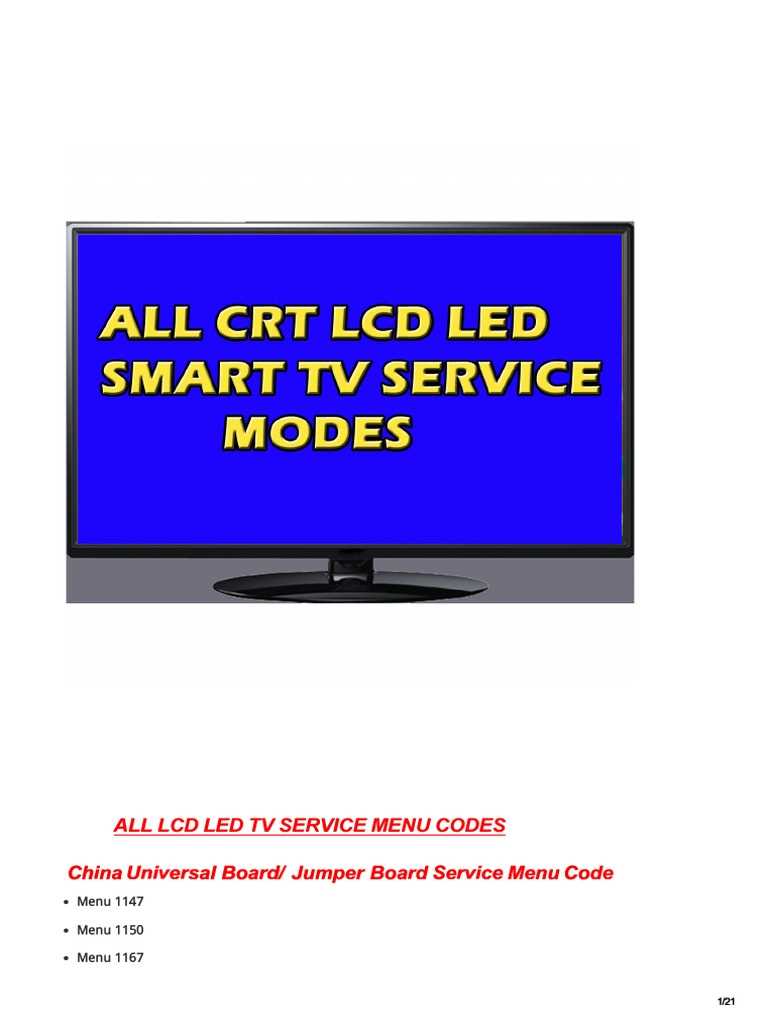 rca tv repair manual