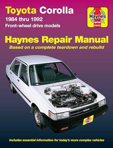 auto repair manuals toyota