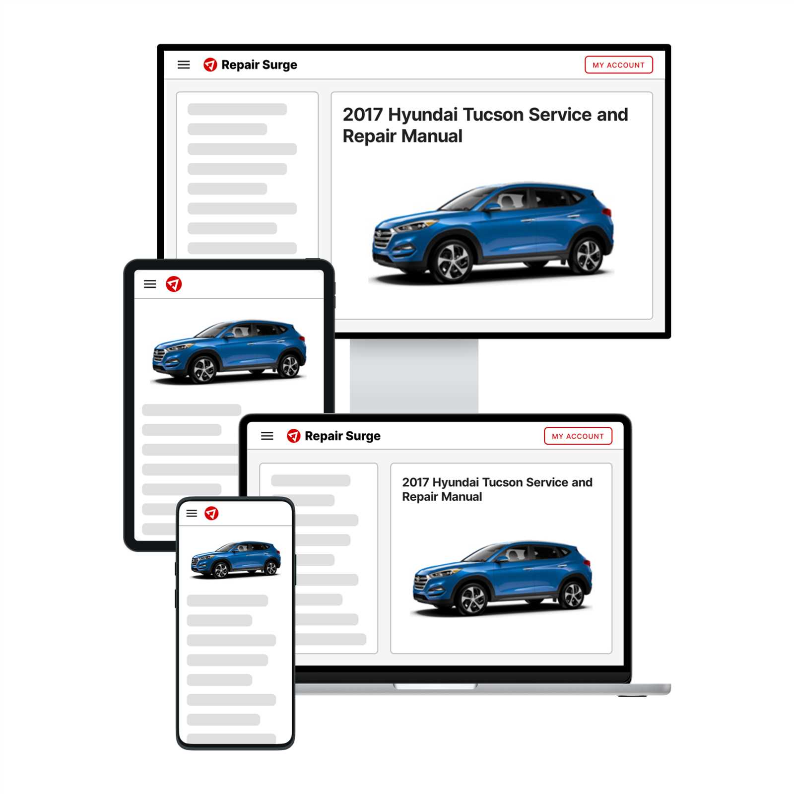 hyundai tucson repair manual