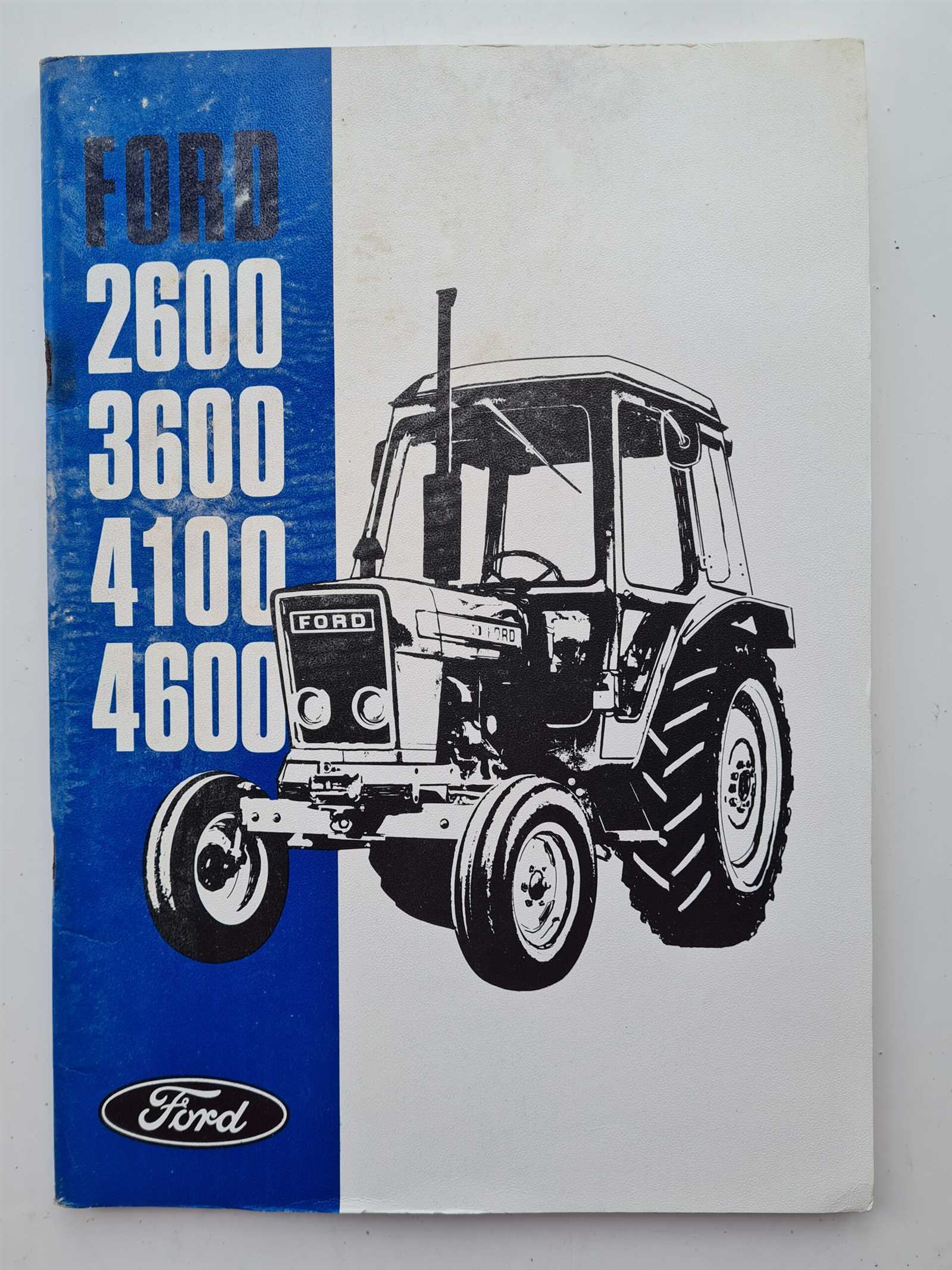 ford 3600 tractor repair manual