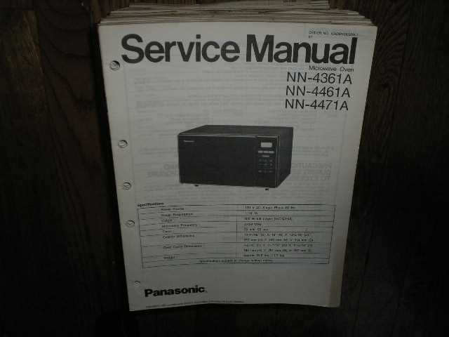 panasonic microwave repair manual