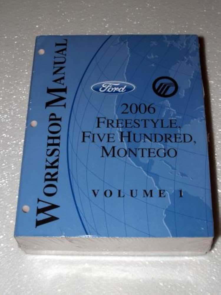 2006 mercury montego repair manual