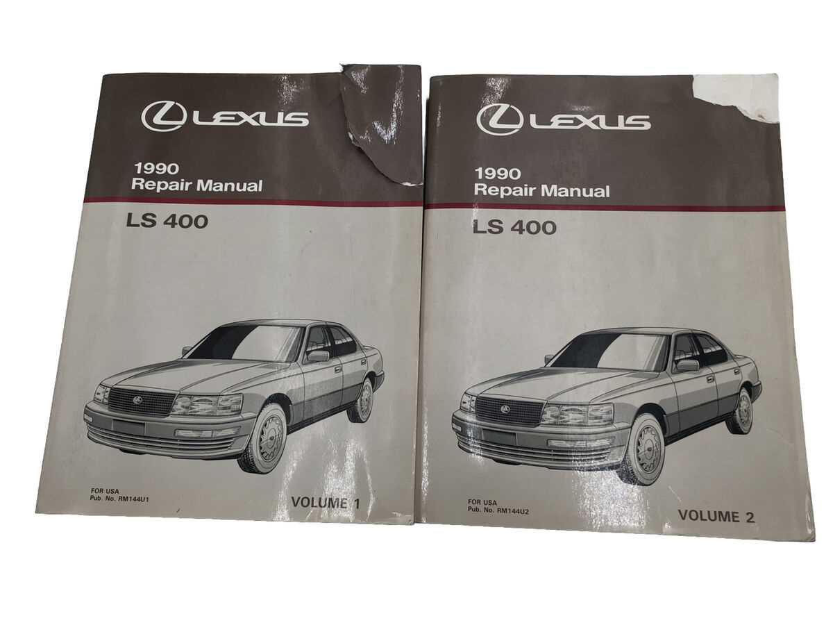 1992 lexus ls400 repair manual