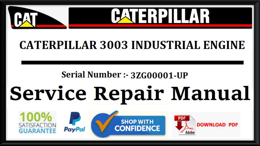 caterpillar engine repair manual