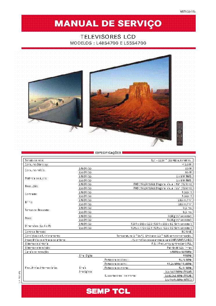 tcl tv repair manual