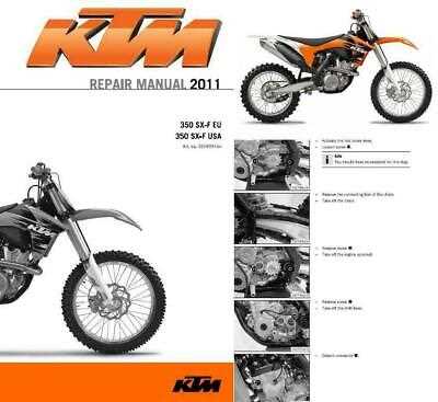 ktm 350 sxf repair manual