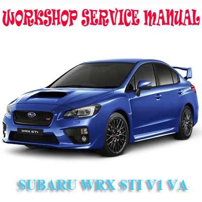 subaru sti repair manual