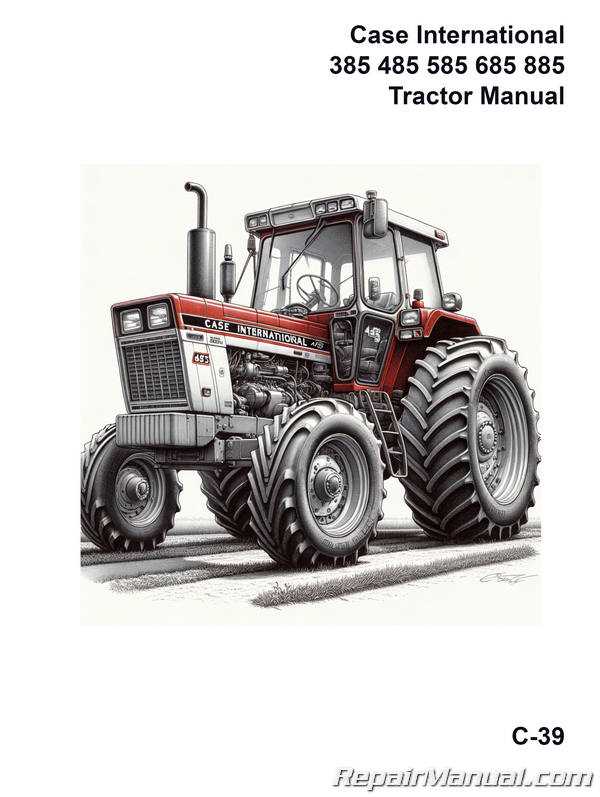 case tractor repair manual