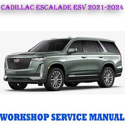 2000 cadillac escalade repair manual