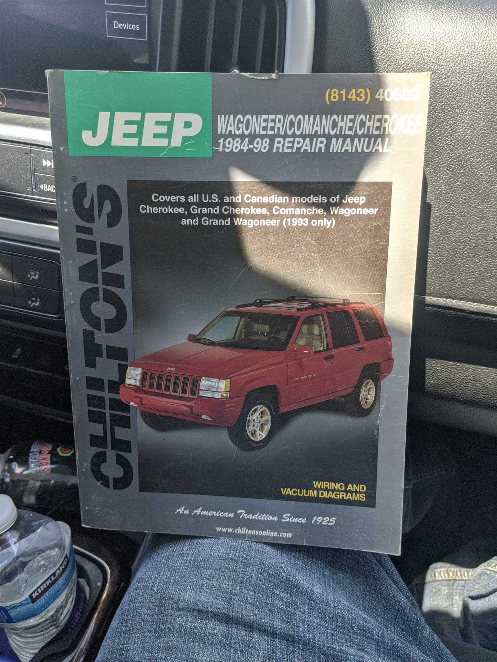 chilton jeep grand cherokee repair manual