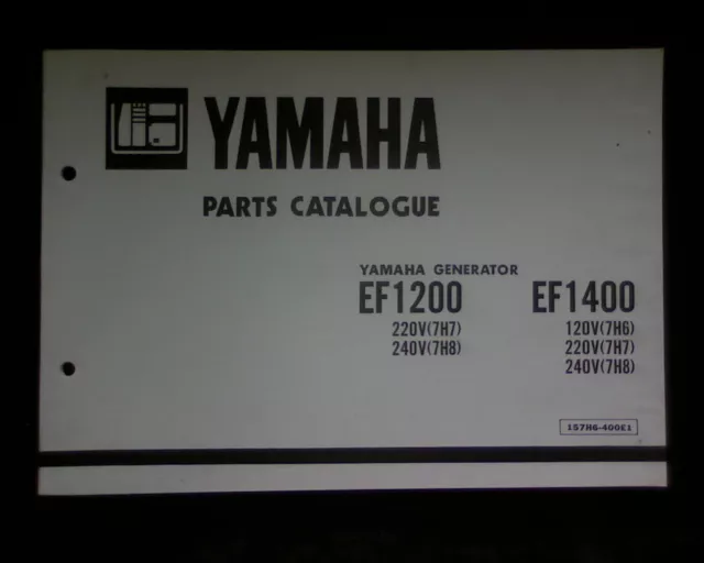 yamaha generator repair manual