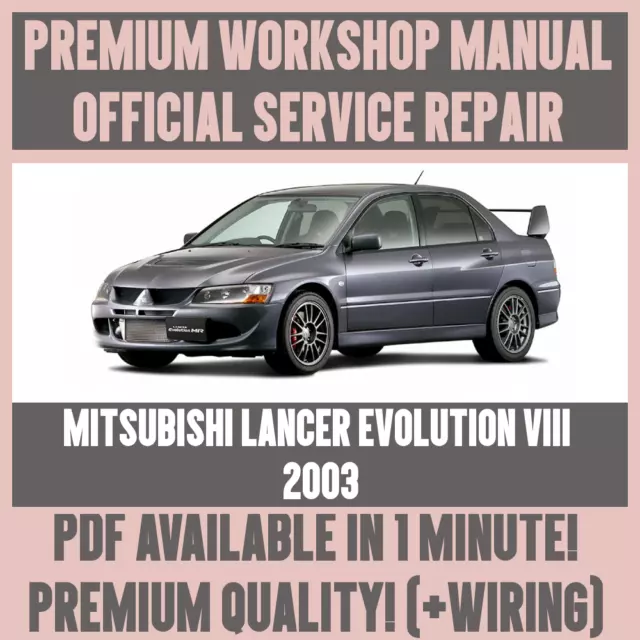 2003 lancer repair manual