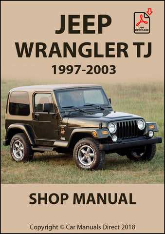 97 jeep wrangler repair manual