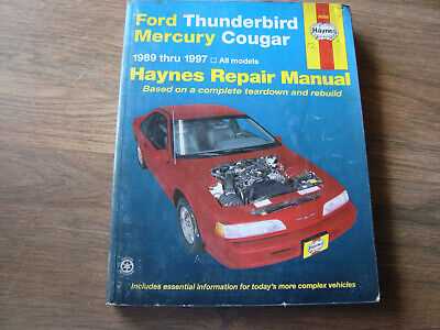 1997 ford thunderbird repair manual