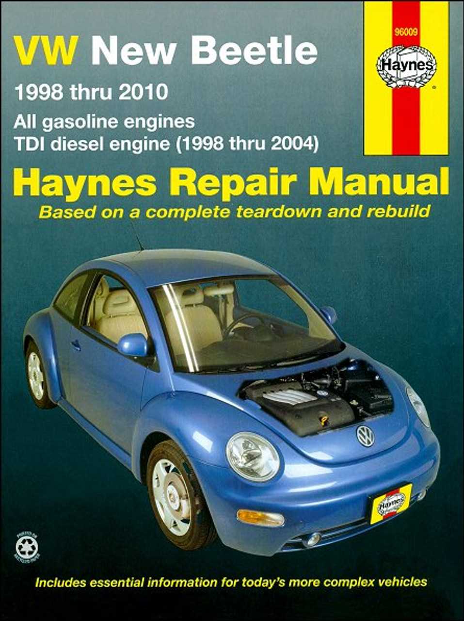 1999 vw beetle repair manual