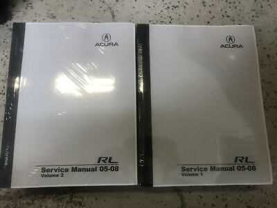 2005 acura rl repair manual