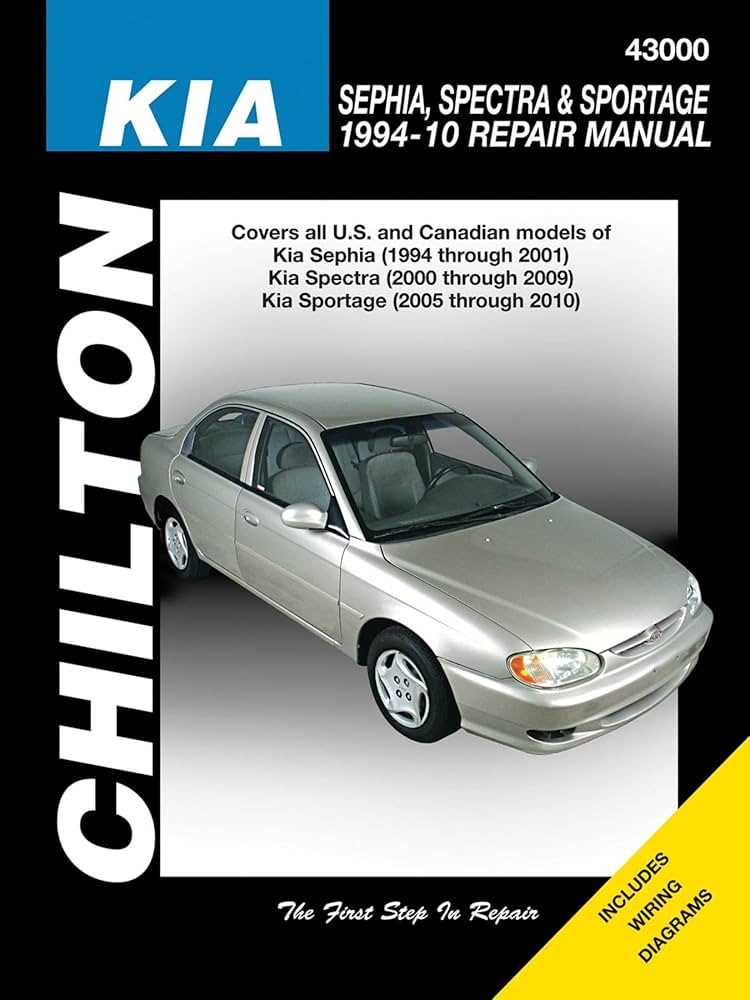 kia sportage 2001 repair manual