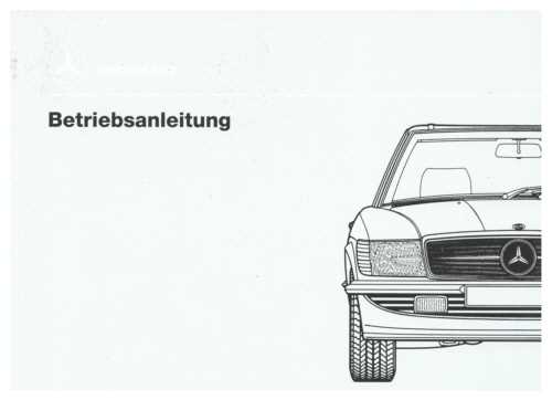 mercedes r129 repair manual