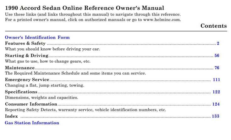 1990 honda accord repair manual