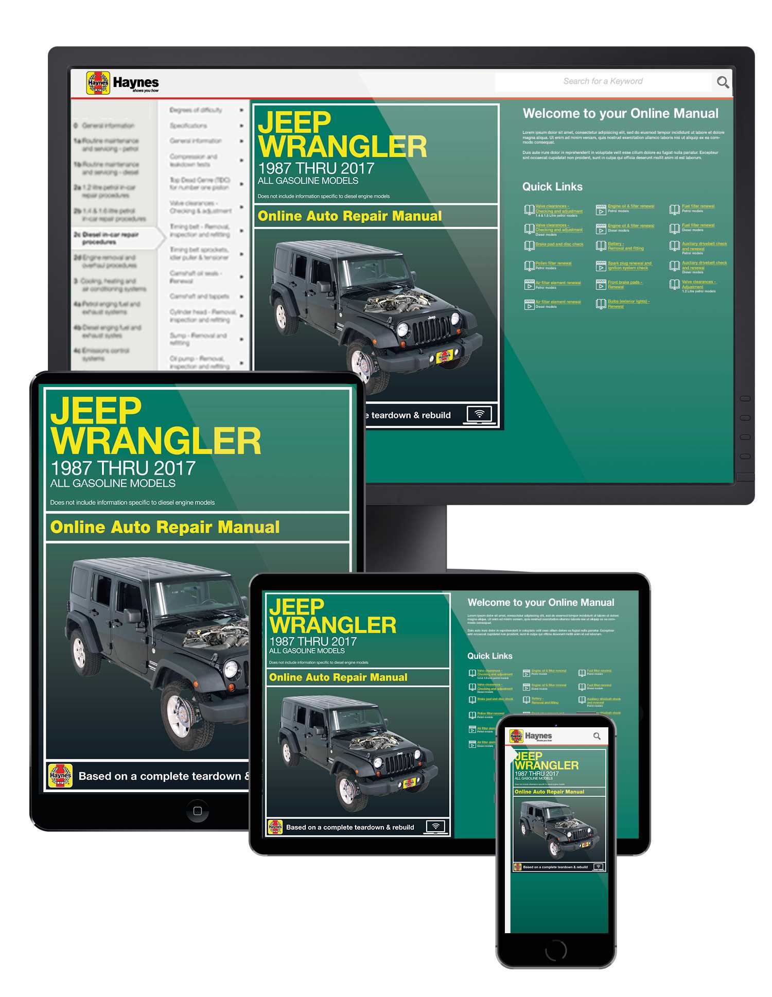 jeep jl repair manual