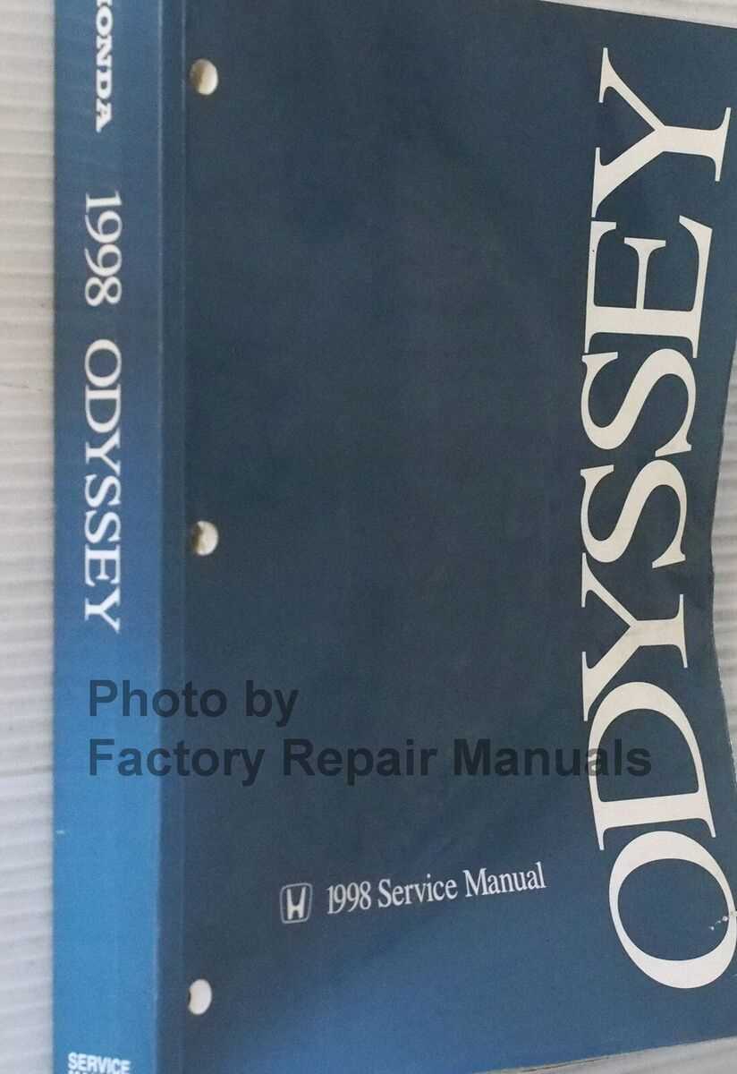 1998 honda odyssey repair manual