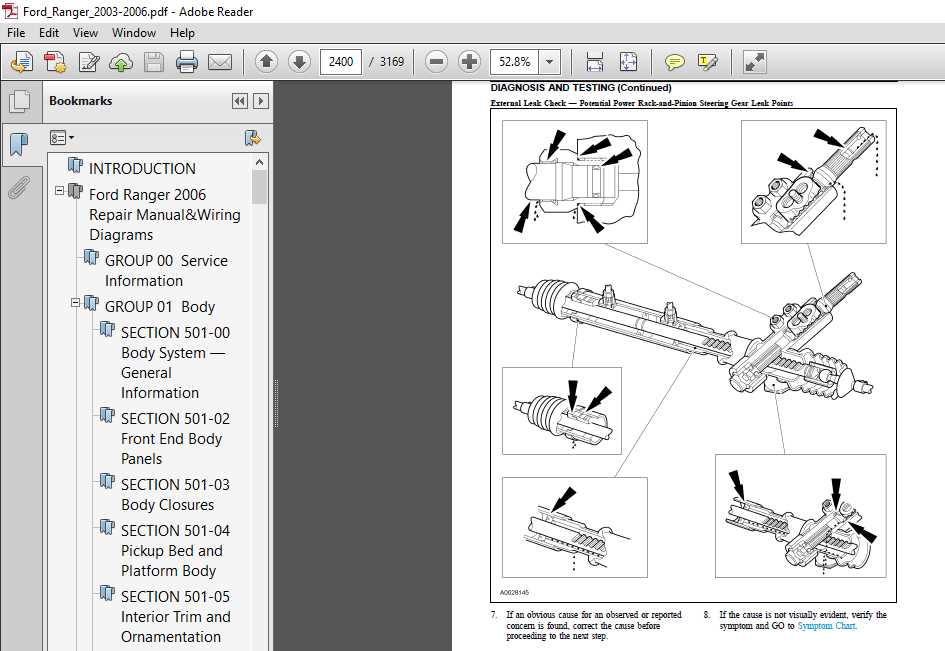 2005 ford ranger repair manual