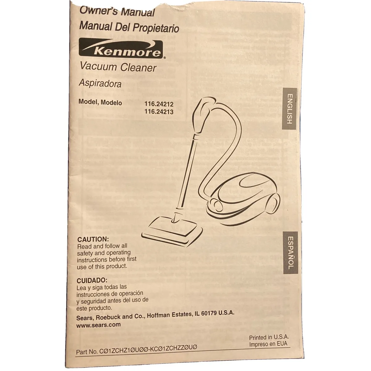 kenmore canister vacuum repair manual