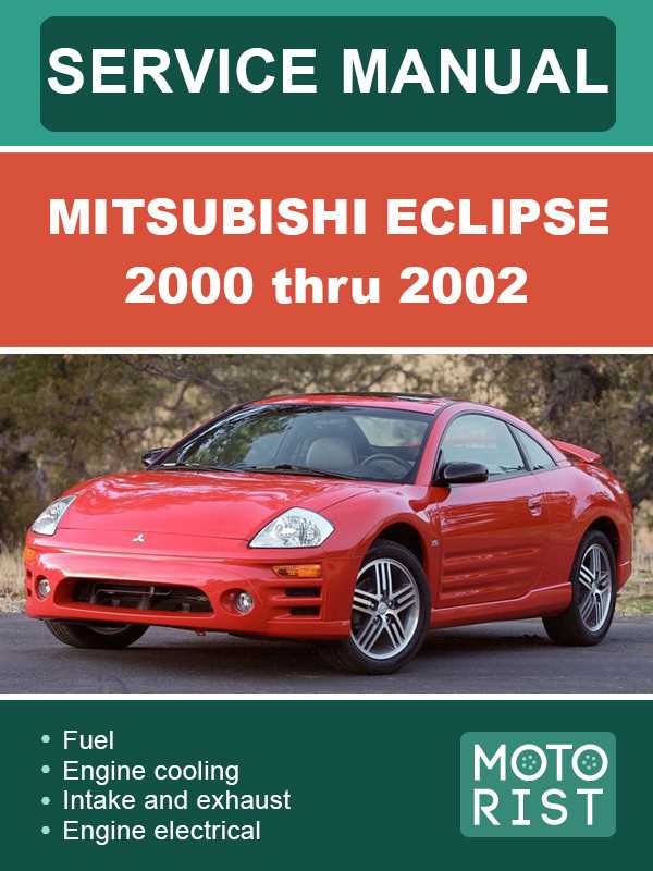 2000 mitsubishi eclipse gt repair manual