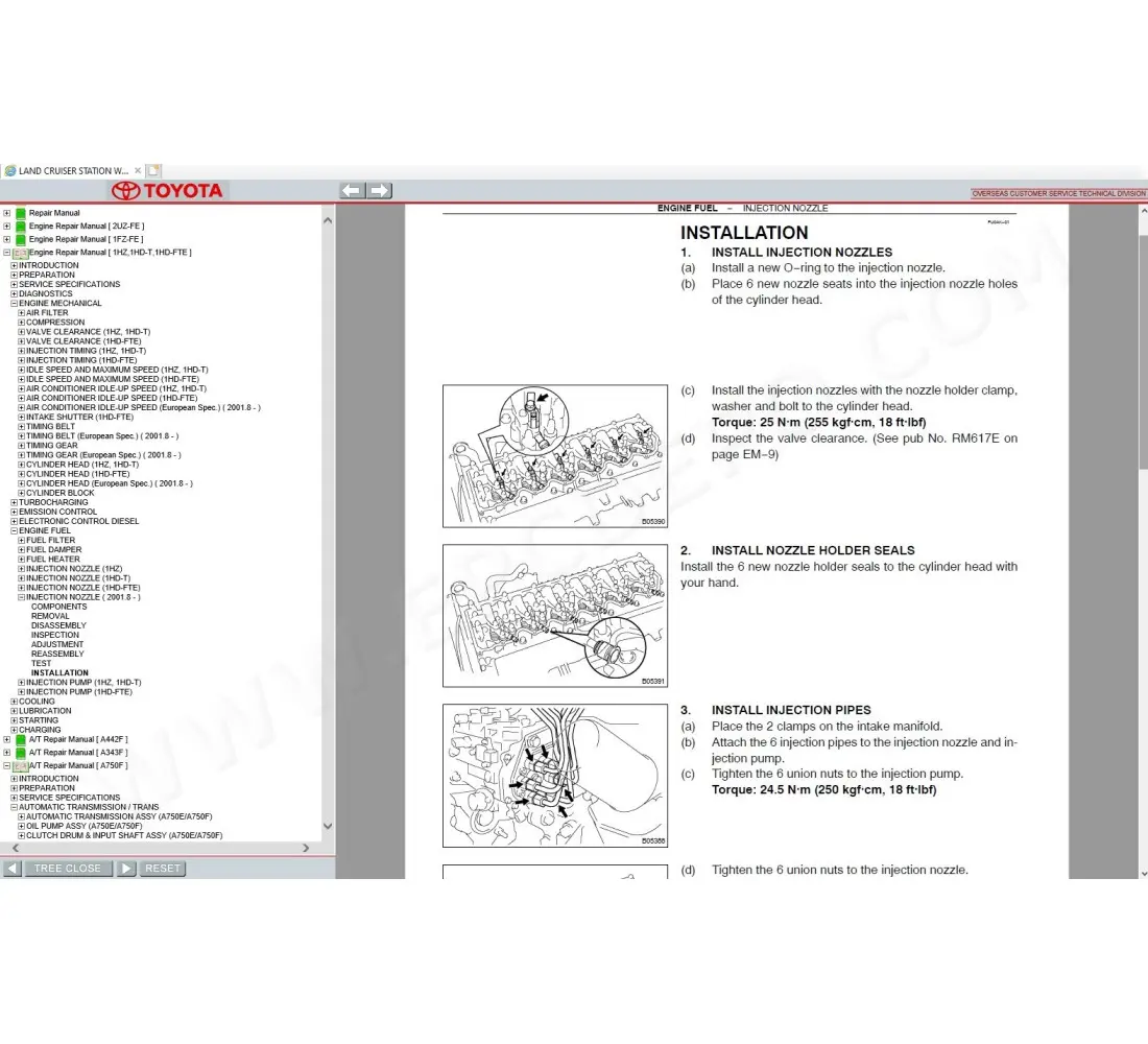 a442f transmission repair manual