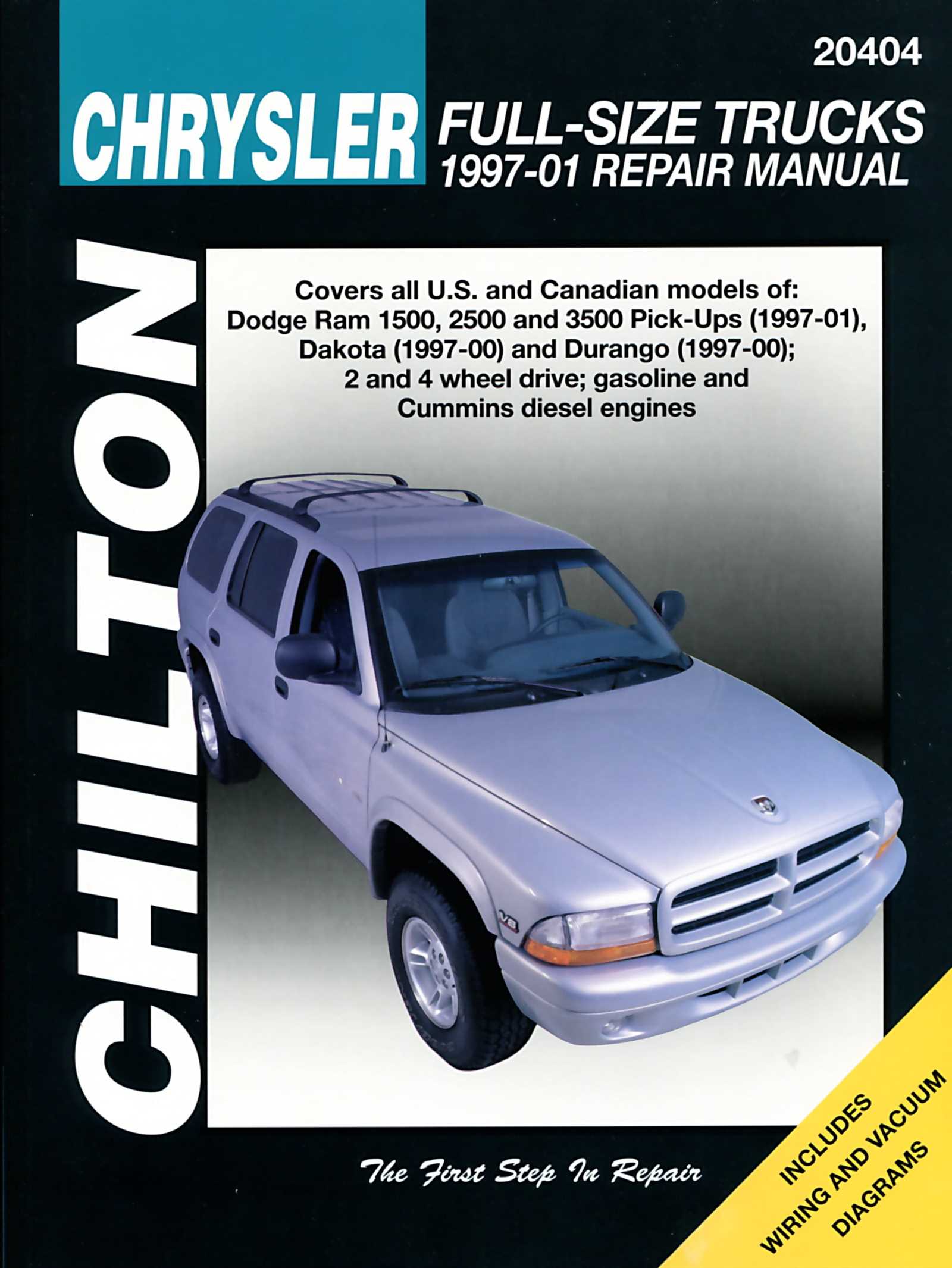 dodge dakota repair manual