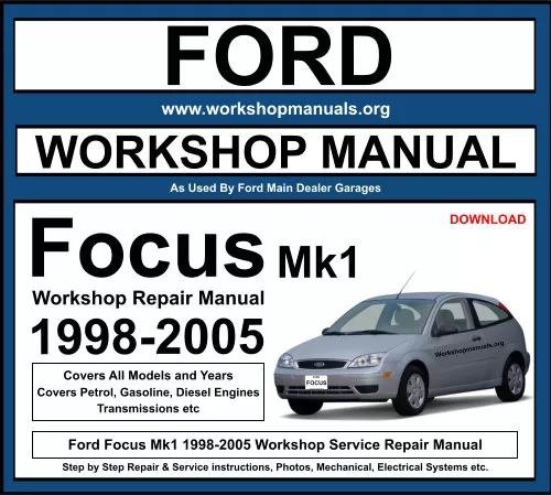 2017 ford focus repair manual