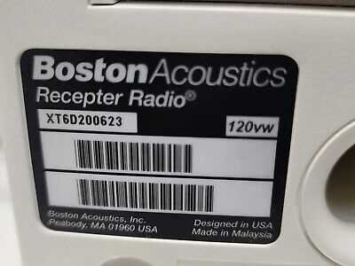 boston acoustics recepter radio repair manual