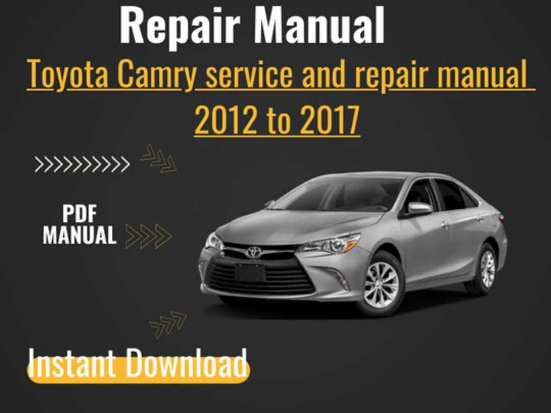 2010 camry repair manual