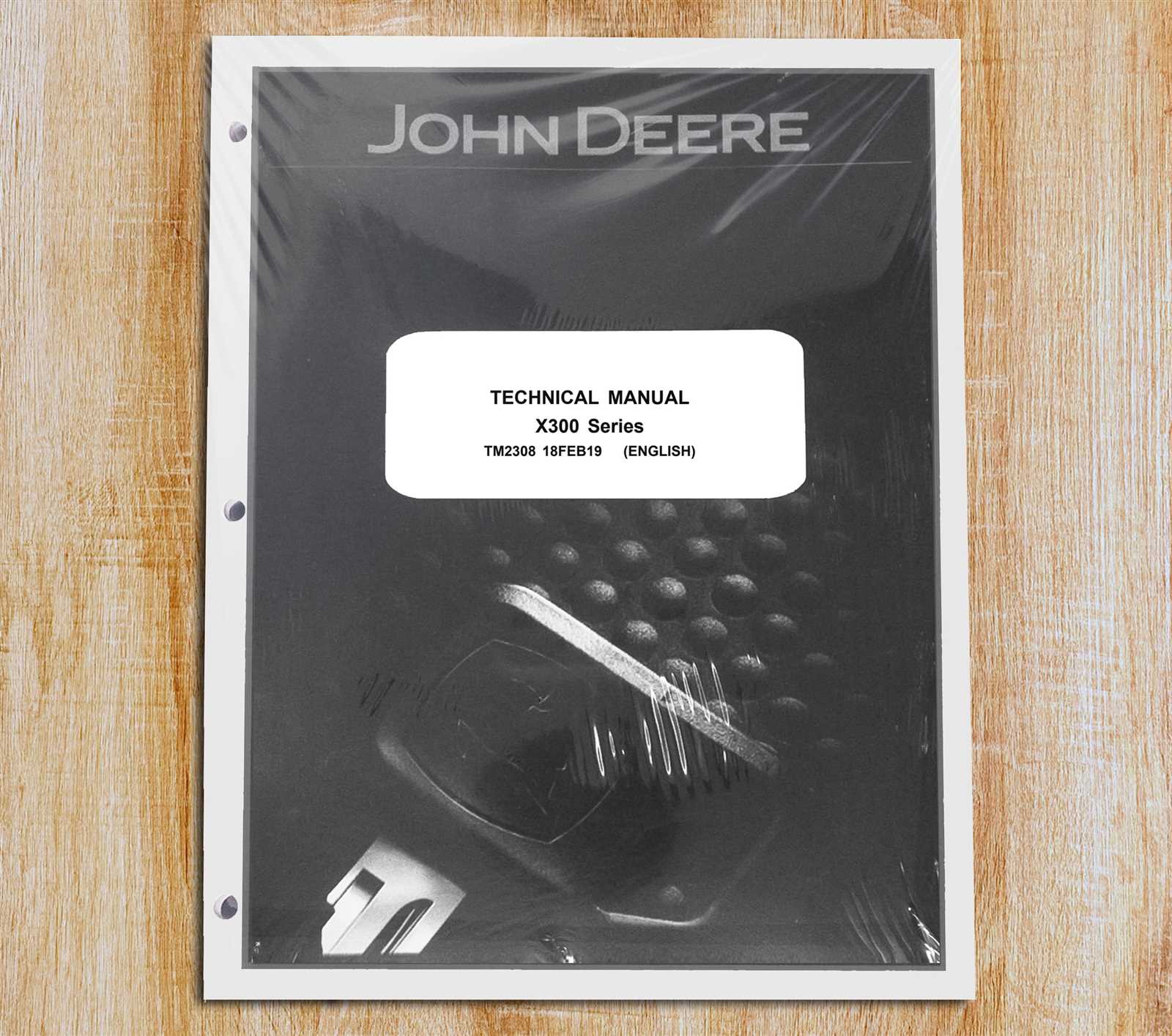 john deere x300 repair manual