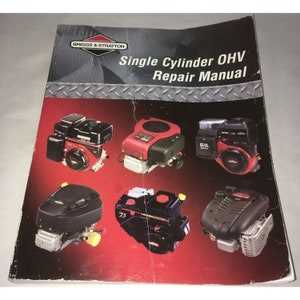 briggs and stratton 18.5 hp ohv intek repair manual