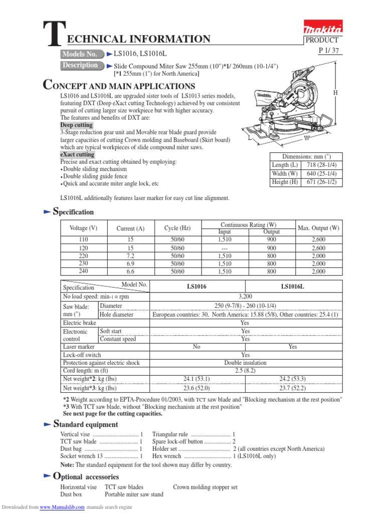 makita ls1040 repair manual