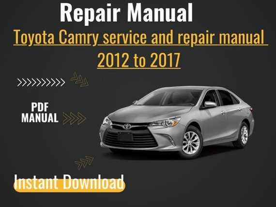 auto repair manuals toyota