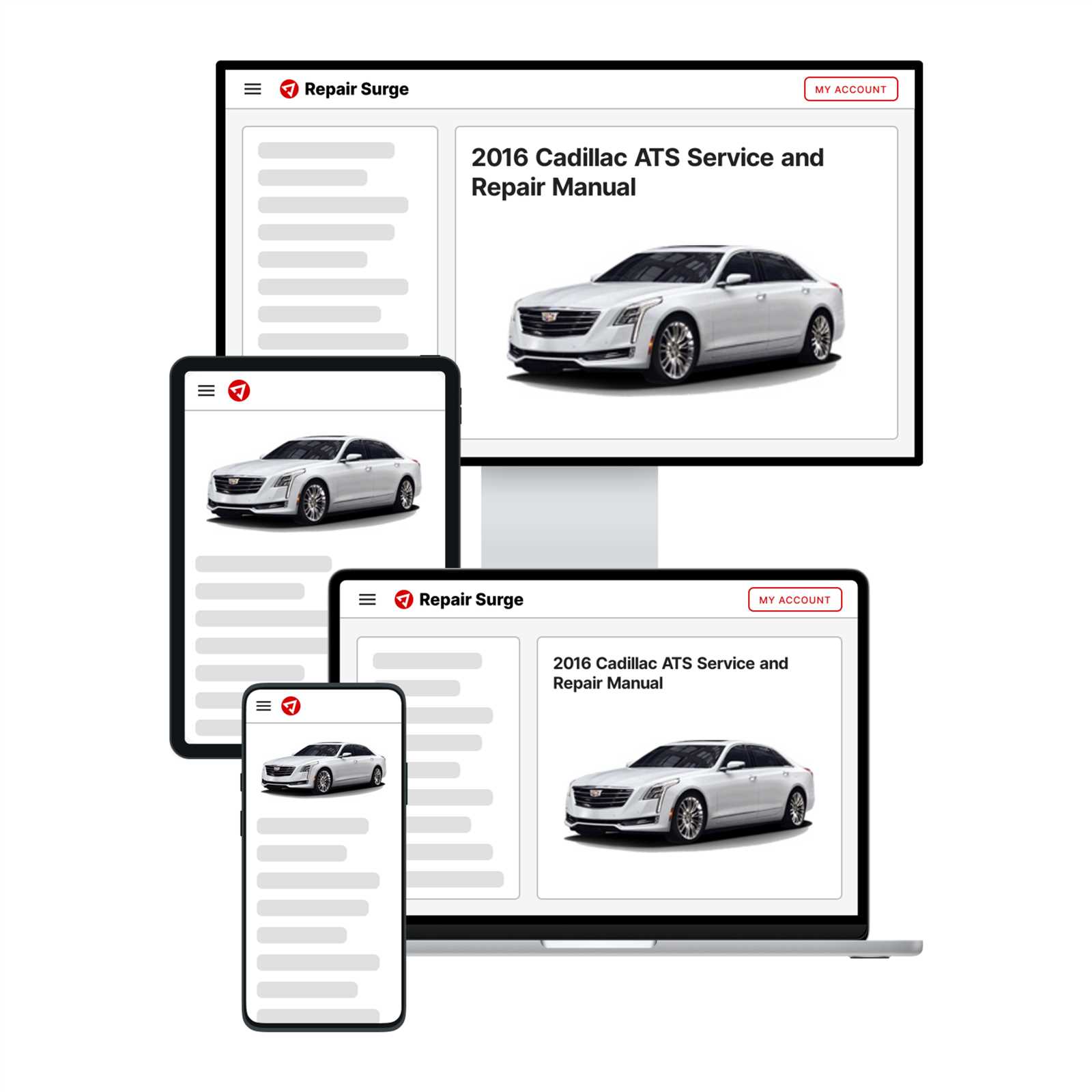 cadillac ats repair manual