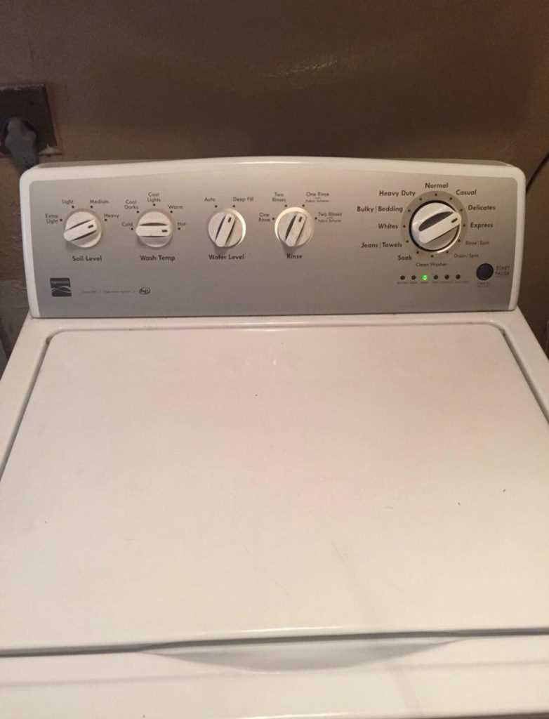 kenmore washing machine repair manual